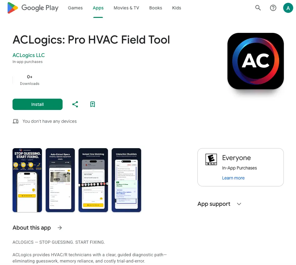 ACLogics Is Now on Android