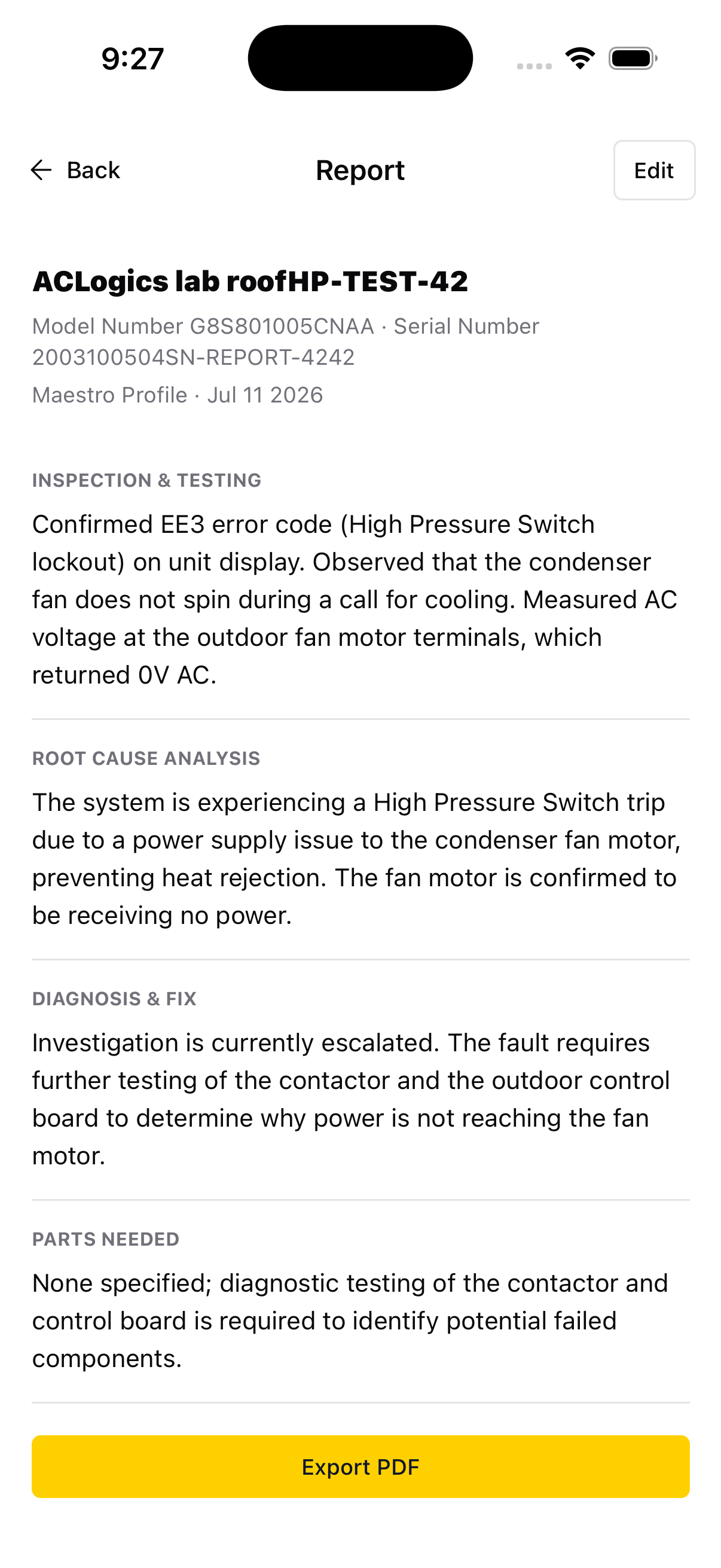 ACLogics Full-Screen Report Read-Only Mode